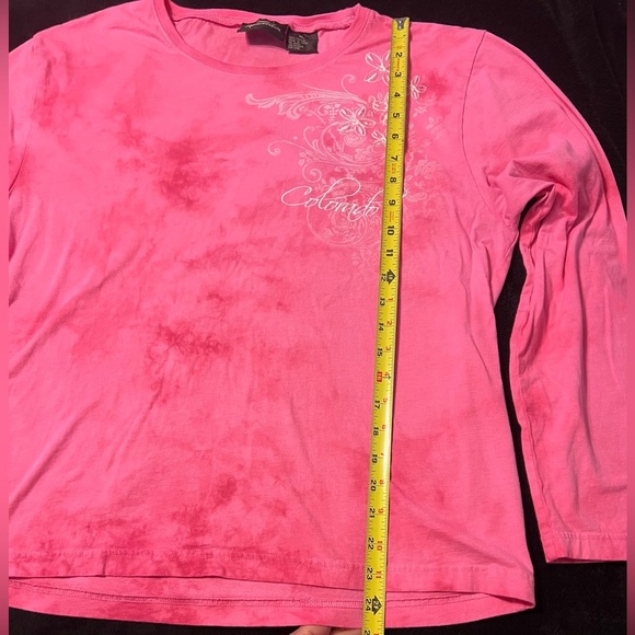Colorado Pink Long Sleeve Graphic Women’s Long Sleeve Tee - Picture 5 of 5